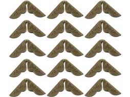 Beavorty Moedas De Livre Em Metal Vintage 14 Mm - Lote De 50 Moedas De Proteção Para Álbuns De Fotos