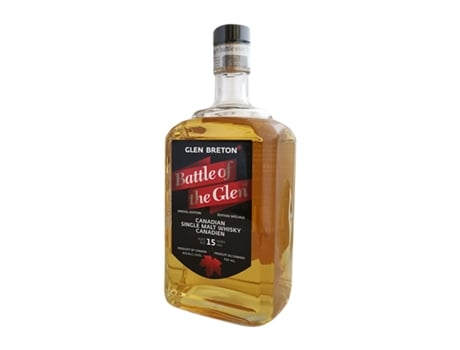Whisky Single Malt GLEN BRETON Battle of the Glen 15 Anos (0.7 L - 1 Unidade)
