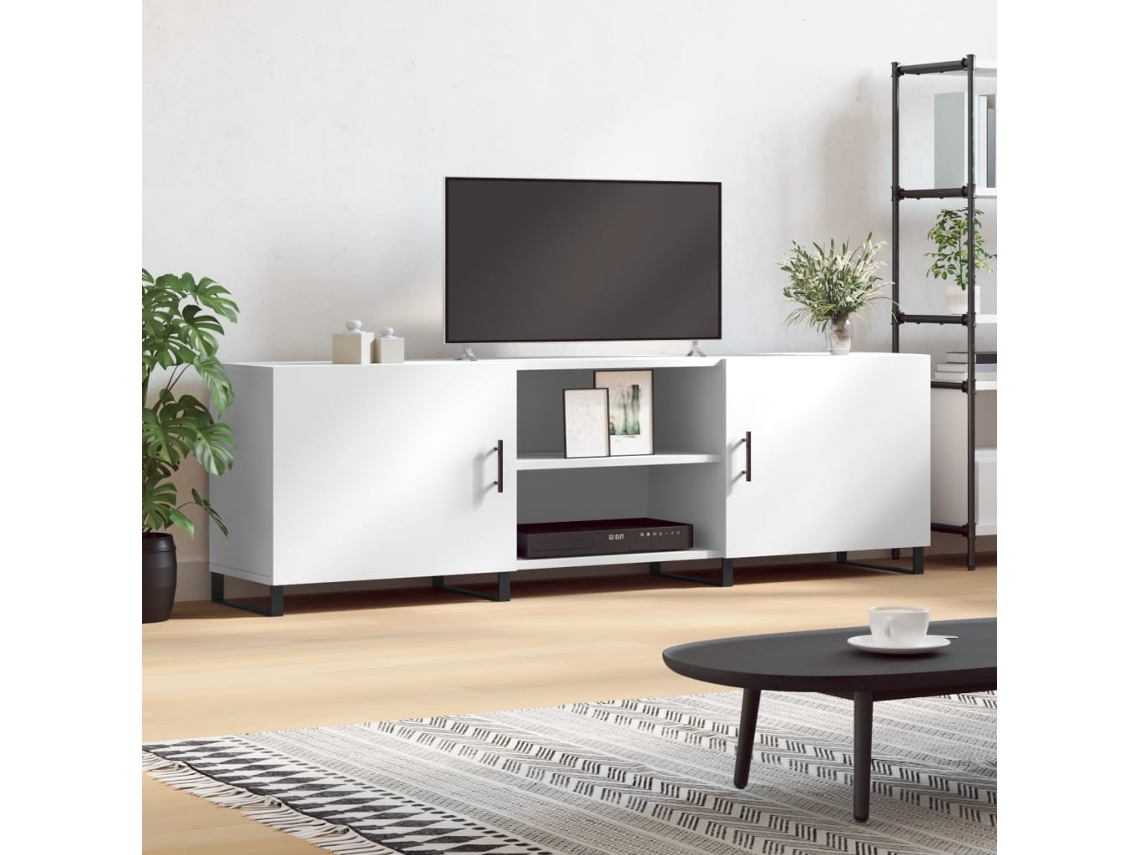 Vidaxl Móvel para Tv 150x30x50 Cm Derivados de Madeira Branco