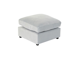 Repousa-Pés DKD HOME DECOR (Azul Celeste - Poliéster - 55 x 55 x 35 cm)