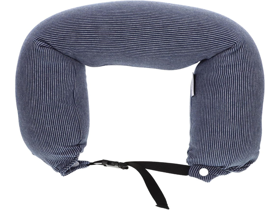Almofada Cervical Flexível em Formato de U, Feita Fibra Poliéster e Partículas Espuma. Suporte CHABERLU
