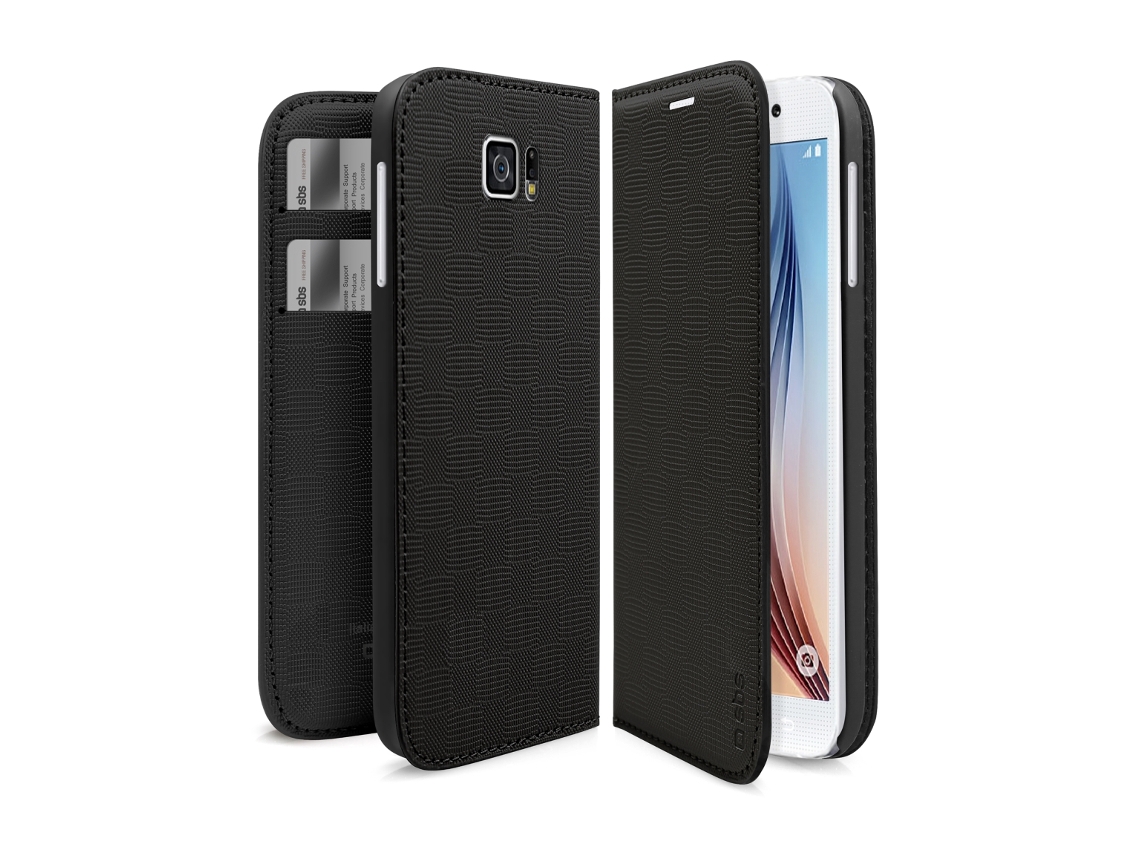 Capa Bookstyle SAMSUNG Galaxy S6 SBS Preta