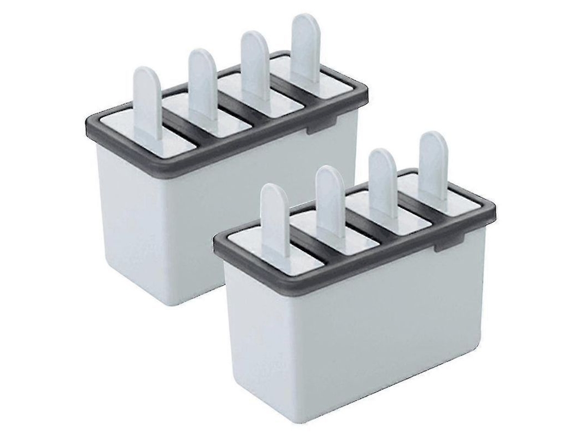 Moldes De Popsicle Yolife De Plástico Pp Sem Bpa, Reutilizáveis, Laváveis Na Máquina De Lavar Louças, 2 Unidades Azul