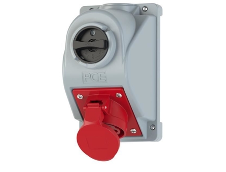 Tomada Industrial Fixa Combo-Pol 16A 5P Ip44 PCE