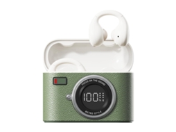 Fones de Ouvido com Clipe de Orelha Aberta Bluetooth 5.4, Tela Microfones, 4HD JIAPEI (verde)