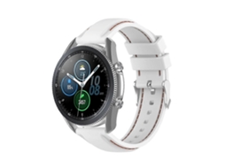 Pulseira De Silicone Branca Para Samsung Galaxy Watch 3 45mm / Gear S3 22mm