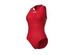 Fato de Banho de Mulher para Natação ARENA Peça Team Solid Vermelho (34)