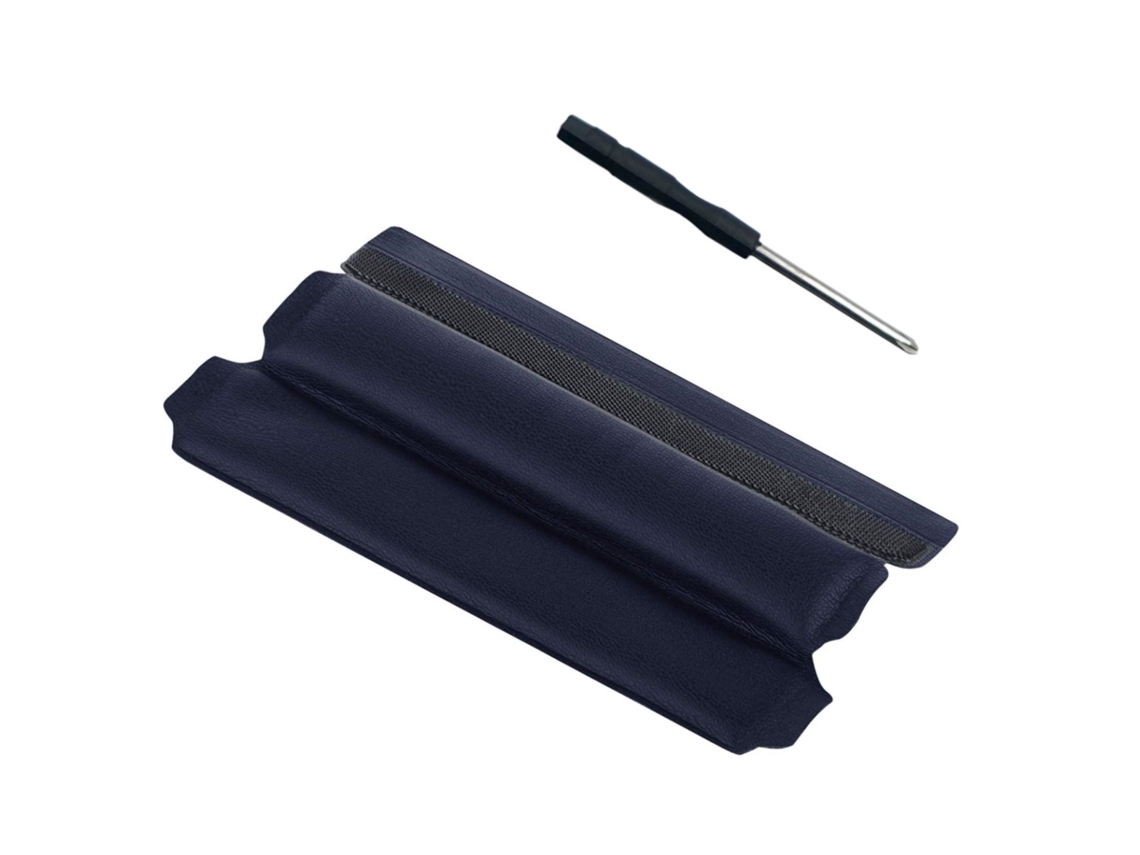 Almofada Zruxe Para Bose Quietcomfort 35/25 Banda Superior Azul Escuro (couro Ecologico, Espuma De Memoria)