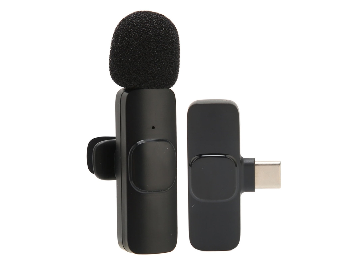 Lurelia Suporte De Microfone Sem Fios Redução De Ruído Plug And Play Tipo C Bluetooth Para Gravação
