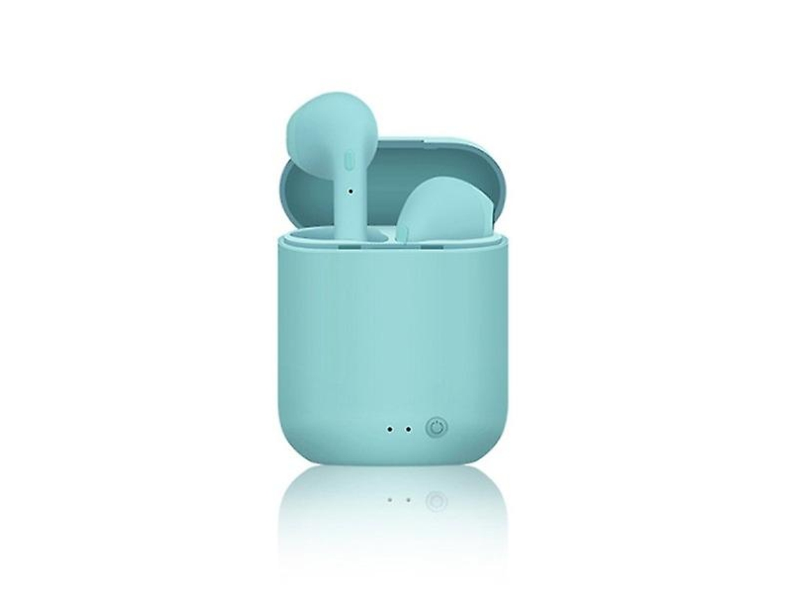 Auriculares Bluetooth True Wireless  Matte Sports Binaural I12 5.0 Sky Blue