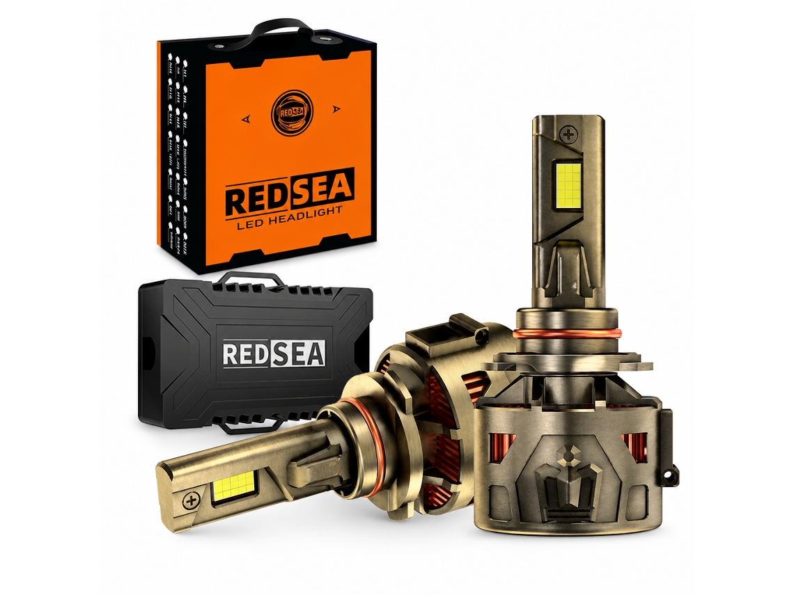 Lâmpadas Led Para Farol Automóvel 9006/hb4 R33 330 W 33000 Lm Bronze Redsea