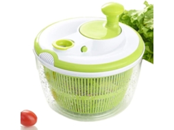 Grande Espiralizador 5l Com Lavador, Secador, Tacho E Coador Para Salada E Legumes