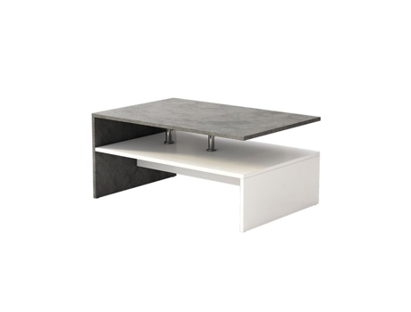 Mesa de centro Oskar Store Mike, Concreto, 90 x 42 cm