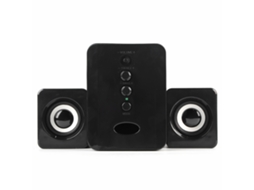 Alto-falante com fio USB 2.1 (áudio do telefone, música do PC)