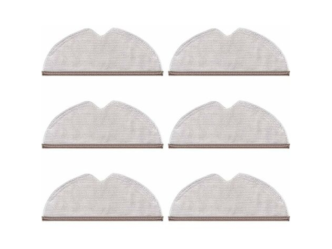 Pacote com Panos de Limpeza para Aspirador de Pó Xiaomi Roborock S5 S50 S51 S55 S6 Maxv Max BRILVIBERA