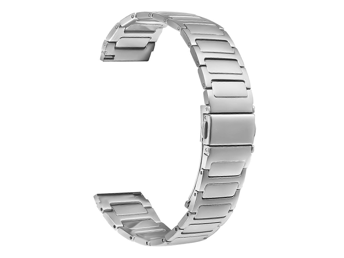 Pulseira De Aço Inoxidável Tipo A Para Huawei Watch Buds, Prata Olysi Shop