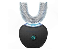 Escova De Dentes Elétrica Com Tecnologia Ultra, Design Em Formato De U Para Limpeza Completa De 360° E Clareamento Dental.