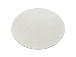 Tapete Eton Plus Círculo Creme, Monocromático, Uniforme, Liso