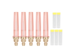 Conjunto De 5 Bicos De Corte Para Máquina De Solda Isobárica A Gás Propano, Consumíveis Para Tocha G03, 9