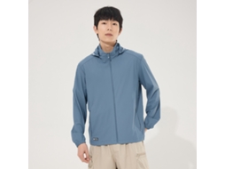 Camisa De Proteção Solar Masculina Yuysan, Manga Comprida, Secagem Rápida, Proteção Uv, Com Chapéu Removível