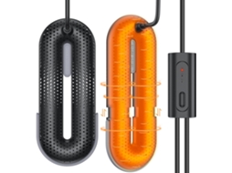 Secador De Sapatos Portátil Com 3 Modos De Temporizador, Para Secar Calçado Com Controlo Prático Do Tempo De Funcionamento