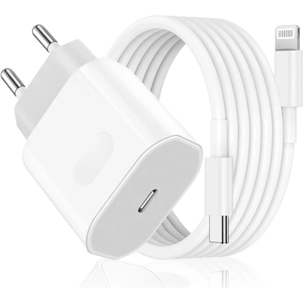 Carregador Rápido, 25w, Com Cabo, 2 M, Telemóvel E Tablet