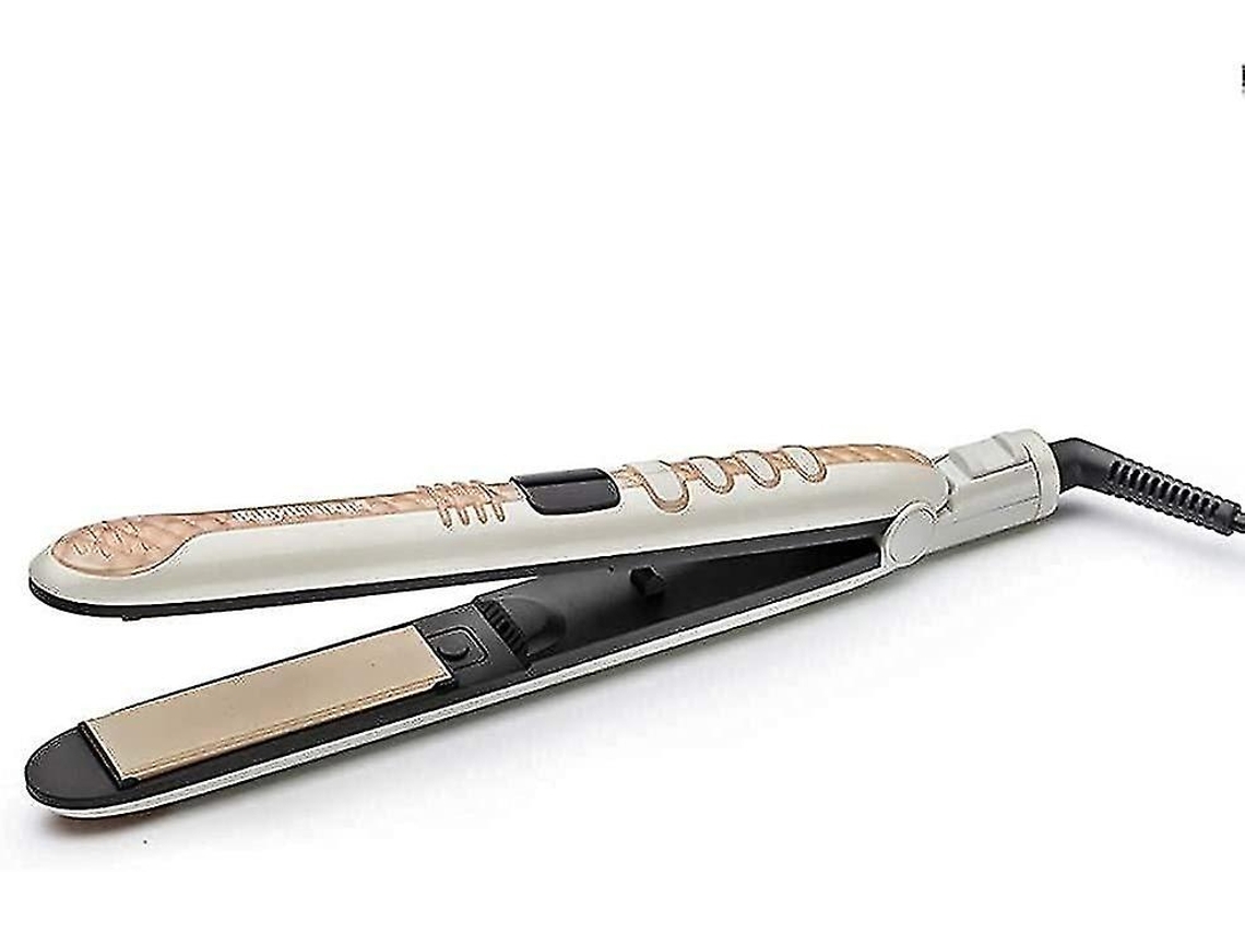 Alisador De Cabelo Led Com Display Digital Temperatura De Ajuste De Temperaturabranco Chennnls