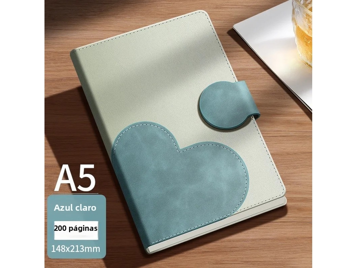 Simple Desk Notepad, Ideal For Taking Meeting Notes, Light Blue.