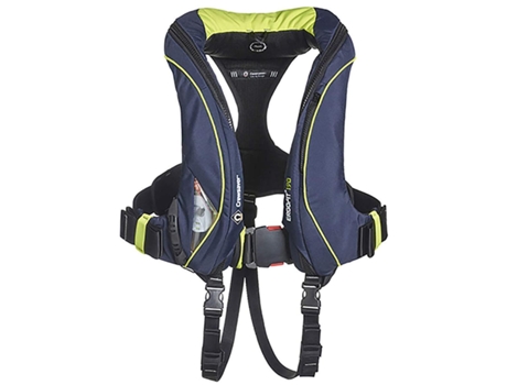 Colete Salva-Vidas com Arnês Lanterna e Capuz Ergofit 290N CREWSAVER