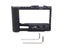 Aluminum Alloy Camera Cage For S9 1/4in 3/8in Thread Holes Cold Shoe Mount Video Camera Cage Rig LAXISCREED