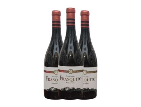 Vinho fortificado GONZÁLEZ PALACIOS Frasquito en Rama Lebrija Palomino Fino Reserva (0.75 L - 3 Unidades)