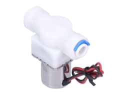 Válvula Solenóide 1/4in Biprovável Dc4.5v Conector Rápido Para Água Potável Equipamento Hidráulico