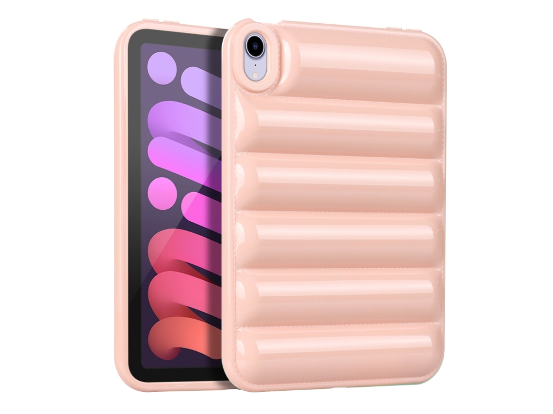 Capa Para Ipad Mini 2024/mini 6 Com Almofada De Penas De Eider - Anti-impacto Para Tablets