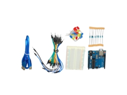 Kit Básico Para Iniciantes: Placa De Desenvolvimento R3 Com Sensores E Componentes Elétrônicos Completos