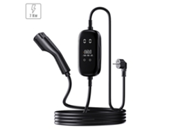 Carregador G01 Para Carro Elétrico Tipo 2, Ev E Phev, Com 32a E 7kw. App De Controle E Tela Lcd. Dam