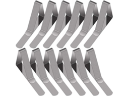 Prendedores De Toalha De Mesa Em Formato De Pérola Rara 30 Peças Aço Inoxidável 7,5 Cm 4,5 Cm Aquaforge