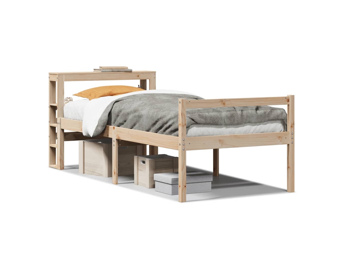 Senior Bed, Senior Beds Vidaxl Marrom Madeira De Pinho (90 X 200 Cm)