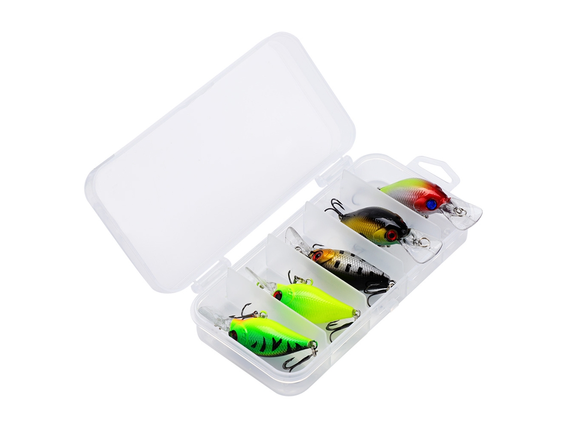 SEÑUELO BIÓNICO DE TILÁPIA 8.5CM 6PCS S/MARCA
