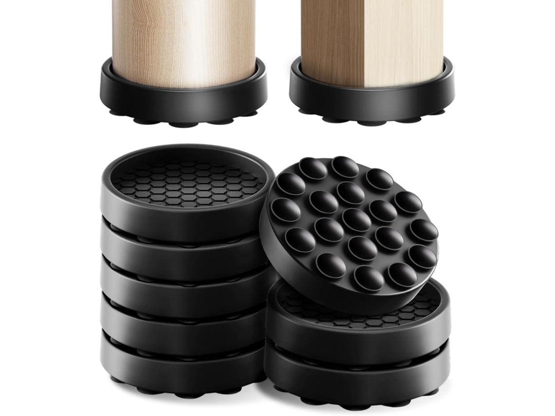 Conjunto De 8 Protetores Pés Antiderrapantes 58 Cm (23 Polegadas) Em