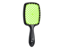 2026 pente Antiestático para Cabelo Portátil de Viagem Pente de Massagem Capilar Ferramenta de Penteado (verde)