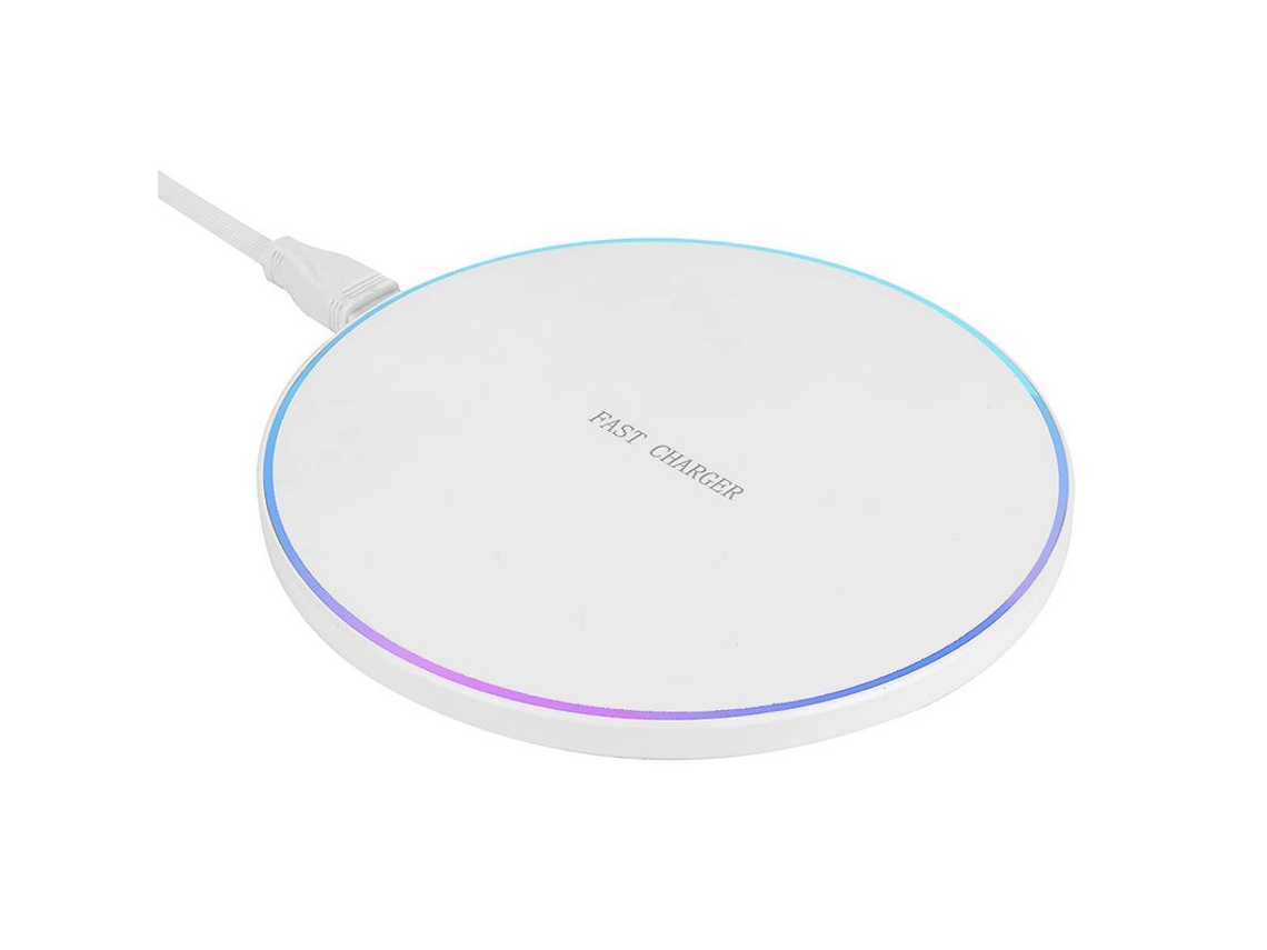Carregador Sem Fio Fast Para Samsung Yizhood Branco