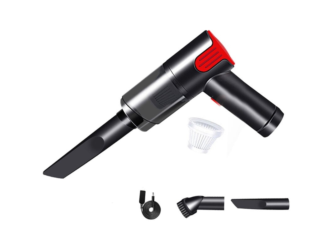 Lurelia Aspirador Portátil Para Carro, Usb, Preto