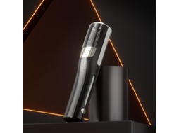 Máquina de Cortar Cabelo Feminina Sem Fio Automática Elimina Quebra e Danos Aos Cabelos MDUG (preto)