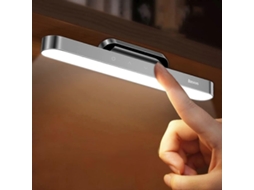 Omni luz Led Magnética Recargable, Luz Bajo Armário com Desligamento Atrasado e Ajuste de Brilho Contínuo
