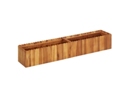 Raised Bed, Raised Beds Vidaxl Marrom Madeira (150 X 30 X 25 Cm)