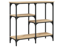 Console Table, Console Tables Vidaxl Marrom Madeira Processada (n/a)