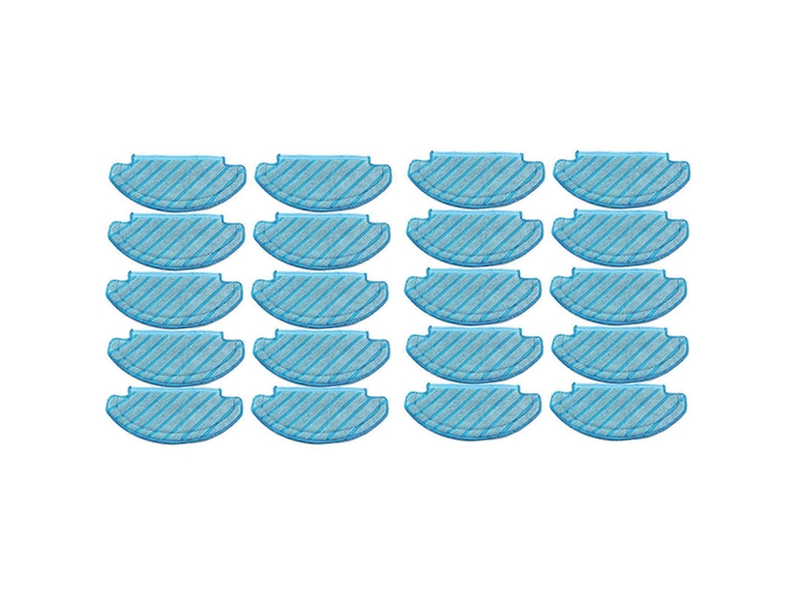 Conjunto De 20 Panos De Limpeza Para Aspirador De Pó Ecovacs Deebot Ozmo T8 Aivi T8 Max N8 Pro Plus/ N8 Pro._ozo