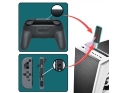 Receptor De Conversão Sem Fio Switch Pro Controlador Joycon Jogo Alça Computador Pc Conectado Ao Xbox 360 SUNNY SPACES