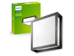 Plafonnier Exterior Philips Mygarden Skies 2x E27 Antracite Ip44 Alumínio
