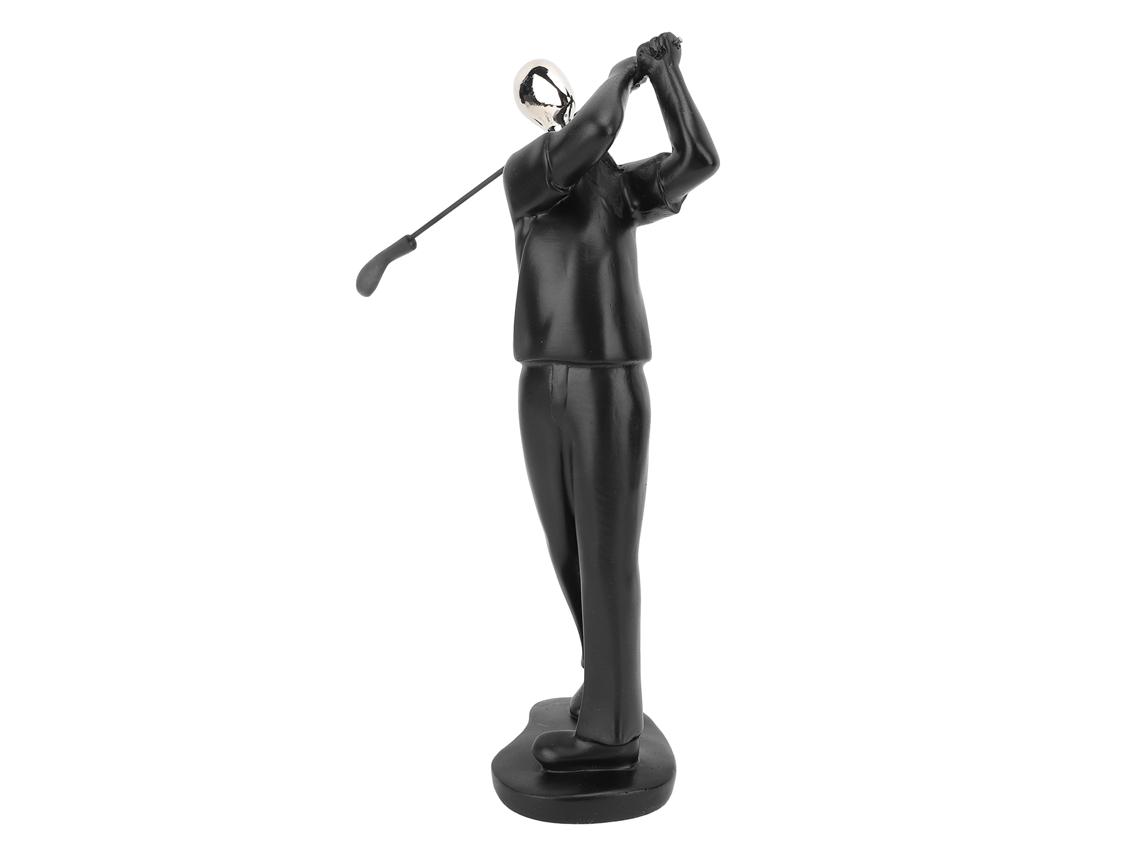 Figura Decorativa Músico Resina S/MARCA